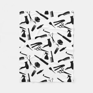 Friseursalon-Werkzeuge Fleecedecke