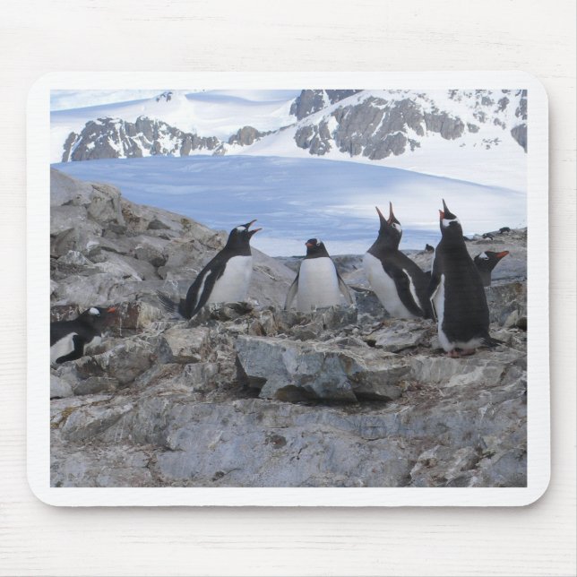 Friseursalonquartett Mousepad (Vorne)