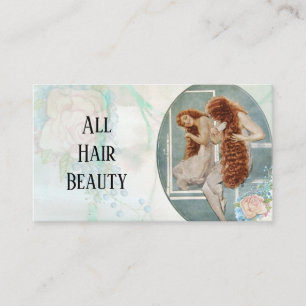 Friseursalonrabatt-Angebotfriseur Treuekarte
