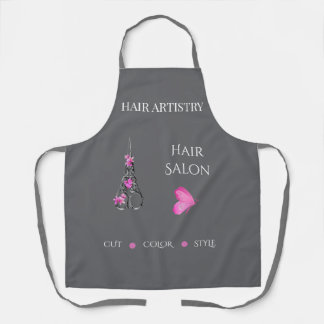 Friseursalons-Schere für Boutique-Markenbildung Schürze