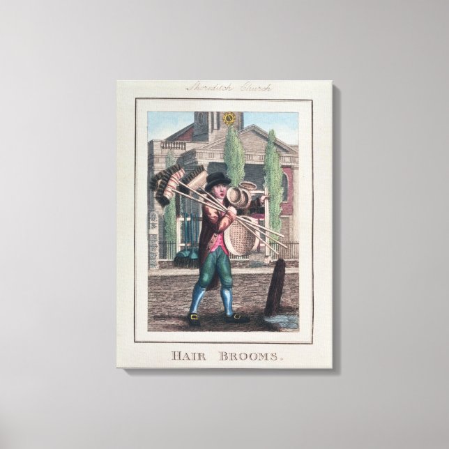 Friseurstuben, Shoreditch Church Leinwanddruck (Vorderseite)