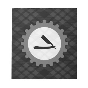 Friseurwerkstatt Notizblock