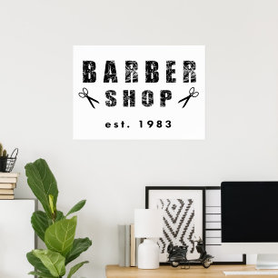 Friseurwerkstatt Poster