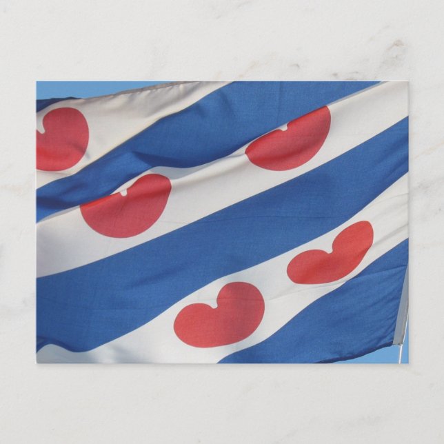 Frisian Flag Postkarte (Vorderseite)