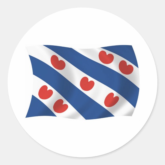 Frisian Flag Sticker (Vorderseite)