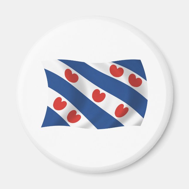 Frisians Flag Magnet (Vorne)
