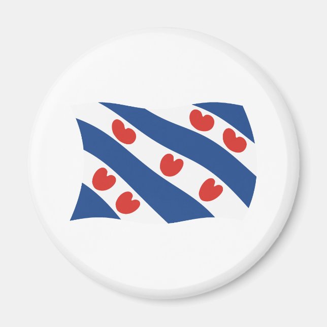 Frisians Flag Magnet (Vorne)