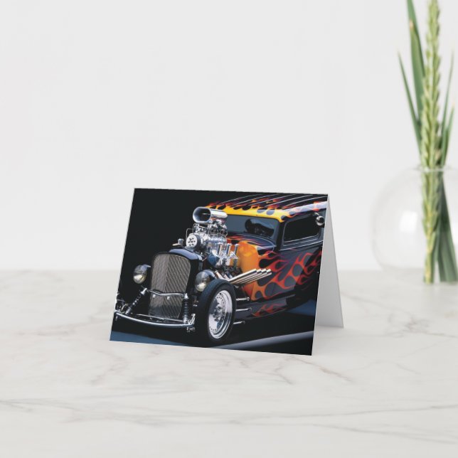 Frisierte Auto Ankündigung (Vorderseite)