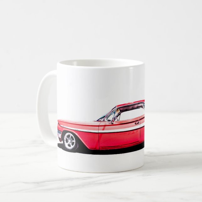Frisierte Auto Coffee Cup Tasse (Vorderseite Links)