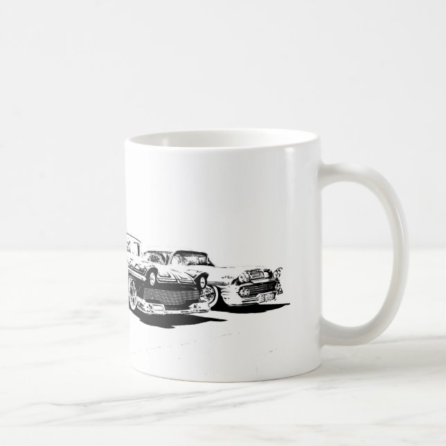 Frisierte Auto Coffee Cup Tasse (Rechts)