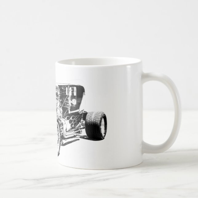 Frisierte Auto Coffee Cup Tasse (Rechts)