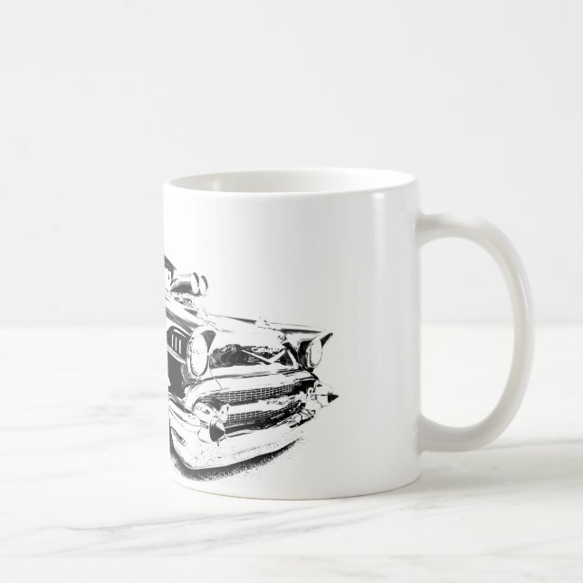 Frisierte Auto Coffee Cup Tasse (Rechts)