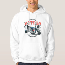 Frisierte Auto Design Hooded Sweatshirt
