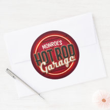 Frisierte Auto Flames Individuelle Name Personalis
