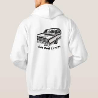 Frisierte Auto Garage Hoodie