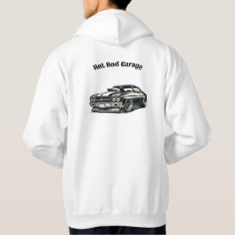 Frisierte Auto Garage Hoodie