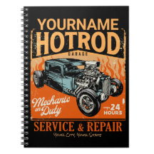 Frisierte Auto Garage Personalisiert NAME Mechanis