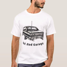 Frisierte Auto Garage T-Shirt