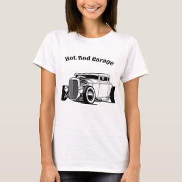 Frisierte Auto Garage T-Shirt