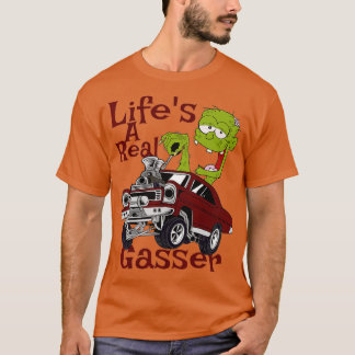 Frisierte Auto Gasser Outlaw Drag Racing Blown Str T-Shirt