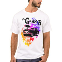 Frisierte Auto Gasser T - Shirt