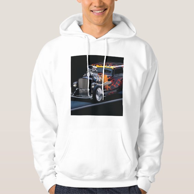 Frisierte Auto Hoodie (Vorderseite)