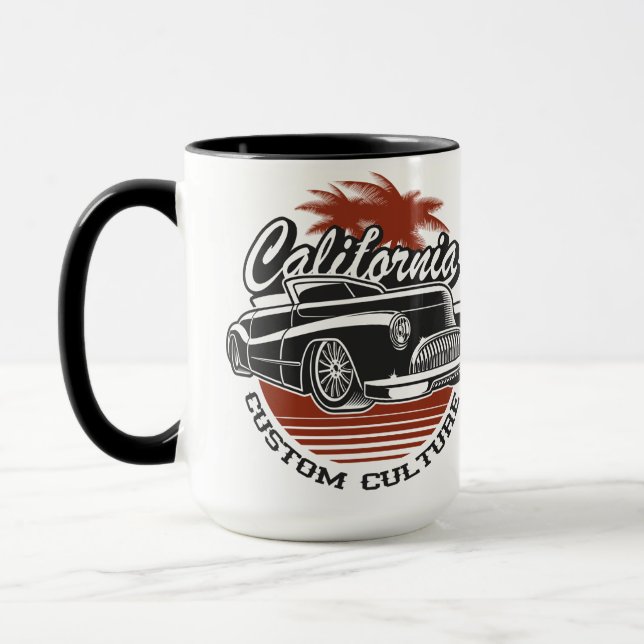 frisierte Auto Kaffee Tasse (Links)