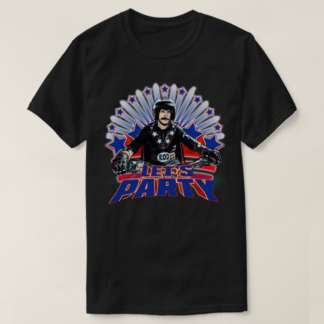 Frisierte Auto Lasse Party T-Shirt (Design vorne)