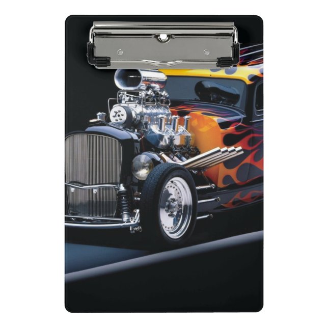 Frisierte Auto Mini Klemmbrett (Vorderseite)