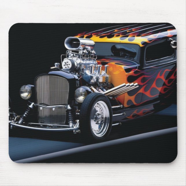 Frisierte Auto Mousepad (Vorne)