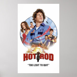 Frisierte Auto Movie Andy Samberg Poster