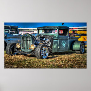 Frisierte Auto Poster