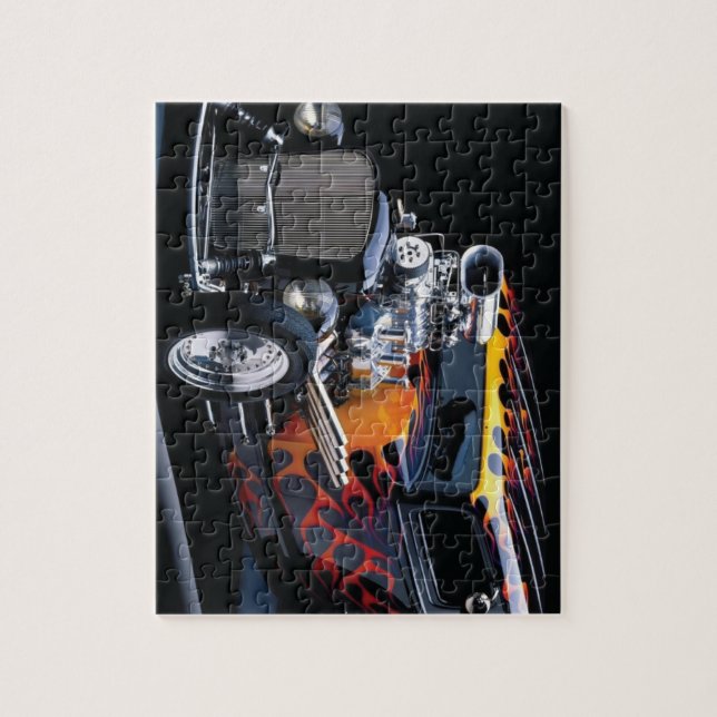 Frisierte Auto Puzzle (Vertikal)