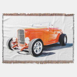 Frisierte Auto Throw Blanket Decke
