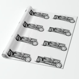 frisierte Auto Wrapping Paper Geschenkpapier