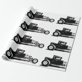 frisierte Auto Wrapping Paper Geschenkpapier