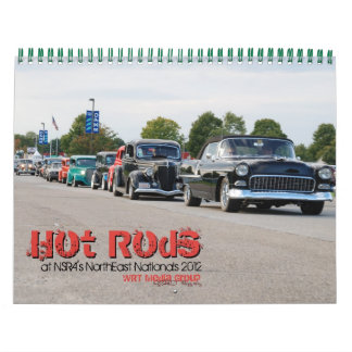 frisierte Autos auf der NSRA-National NorthEast 20 Kalender