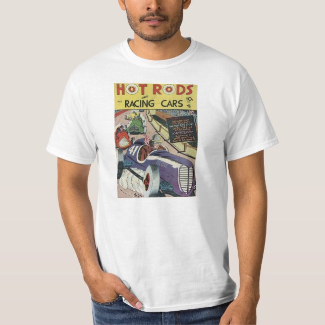 Frisierte Autos und laufende Autos - klassische T-Shirt (Vorderseite)