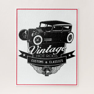 Frisierten Autos Jigsaw Puzzle