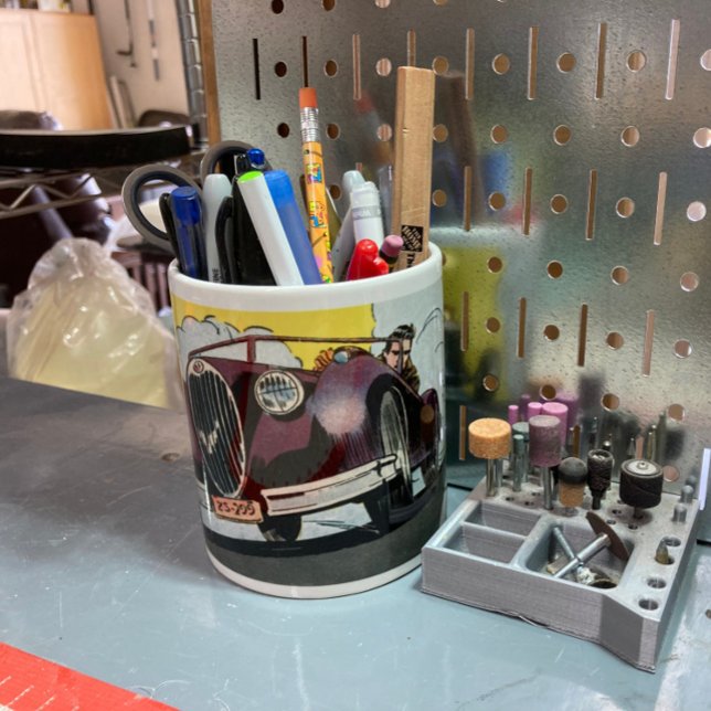 Frisierten Autos & Rennwagen Comic, 1952 Jumbo-Tasse (Von Creator hochgeladen)