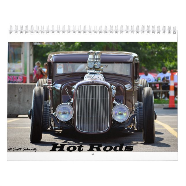 Frisierten Autos & Street Rods Kalender (Titelbild)