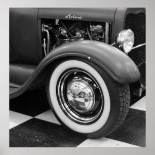 Frisiertes Auto Poster