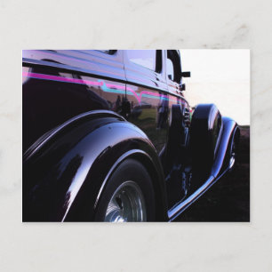 frisiertes Auto Postkarte