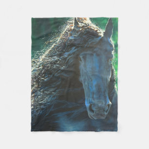 Frisischer Reitpferd Fleecedecke