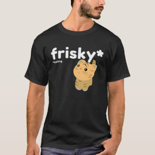 Frisky Gefühl Niedlich Tiger T-Shirt