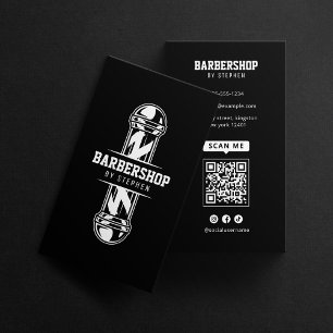 Frisör Friseur Barbier Herrenfrisör Visitenkarte