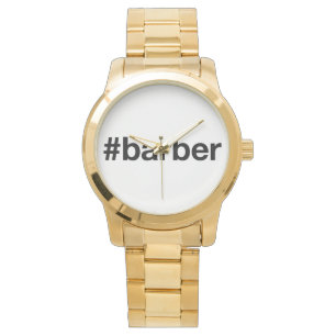 Frisör Hashtag Armbanduhr