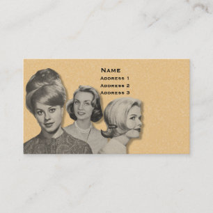 FRISÖR - SEHR PROFESSIONELLES PROFILE CARD (2A) VISITENKARTE
