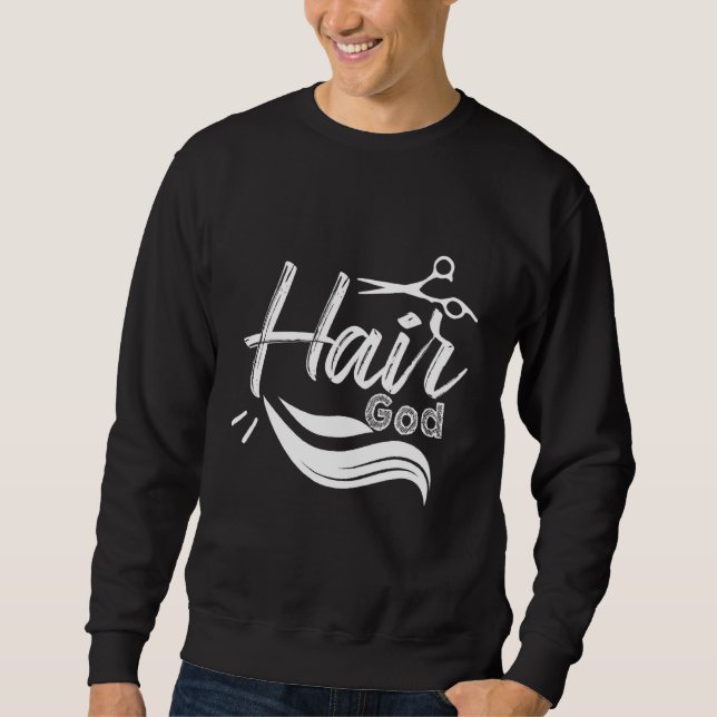 Frisör-Stylist - Frisör-Frisör Sweatshirt (Vorderseite)