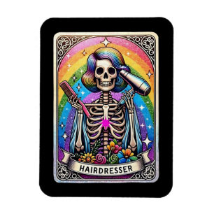 Frisör Tarot Karten Sammlung Magnet